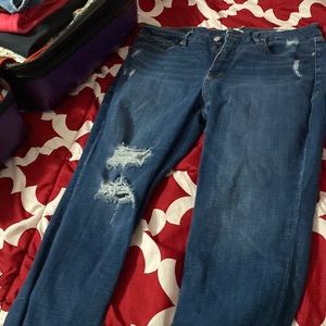 Never worn slim leg jeans